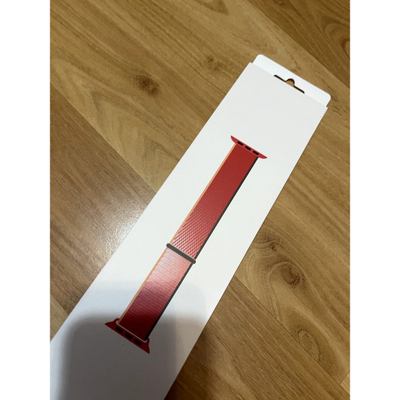 NEW Apple Watch 40mm Nike Sport Loop LE (PRODUCT)RED Woven Unisex Band - SEALED - Picture 3 of 6